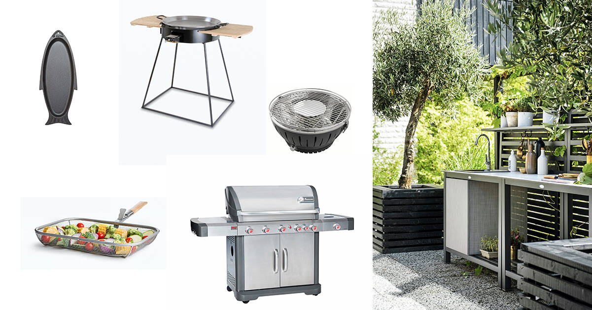 Utrusta ditt utekök – 6 nyheter