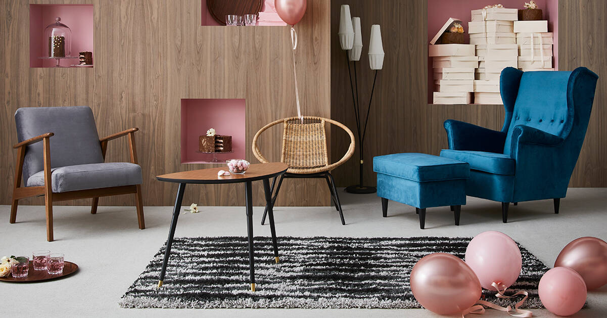 Klassikerna från 50- och 60-talet gör comeback hos Ikea