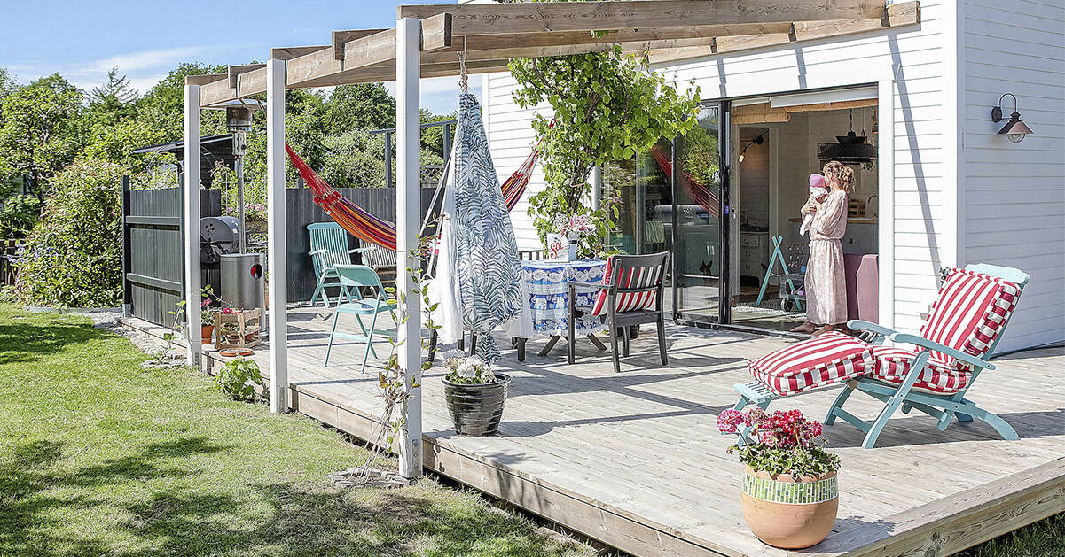 Sommardröm på 25 kvadrat – mitt i stan