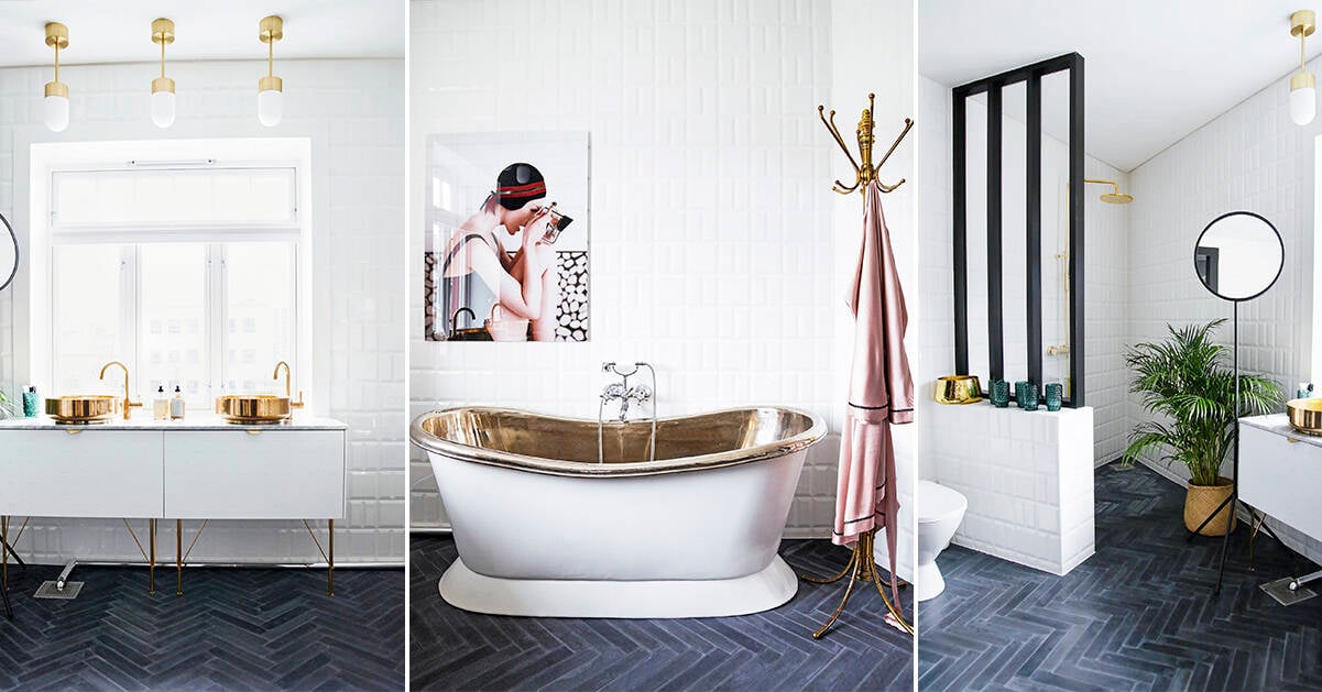 Här är badrummet som andas 20-talsglamour