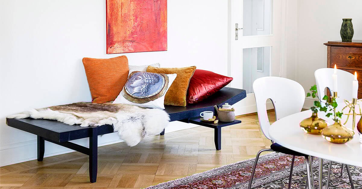 Så här bygger du en stilfull dagbädd