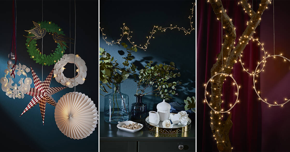 I år blir det en sagolikt varm och inbjudande jul hos Ikea