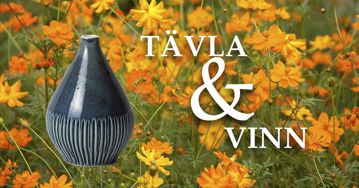 Tävla och vinn vas från Lindform