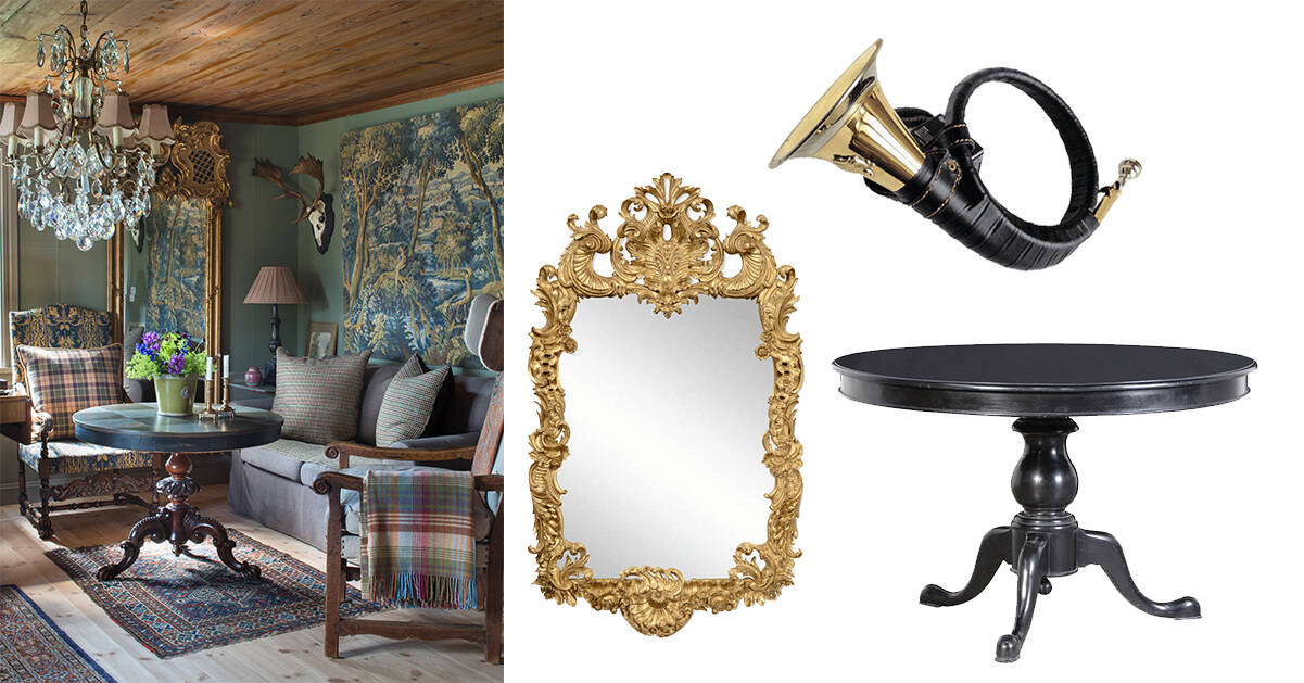 Skapa stilen – herrgårdsstil extra allt