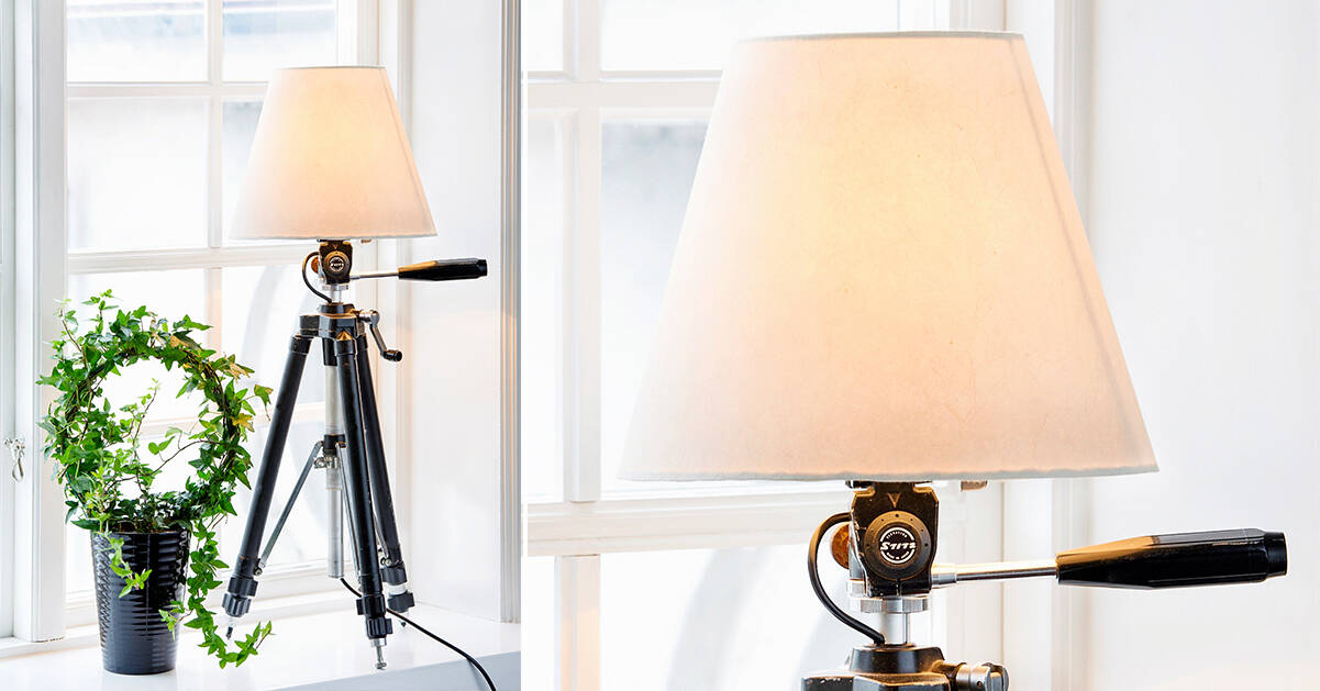 Veckans lättaste diy-projekt: Gör en lampa på stativ