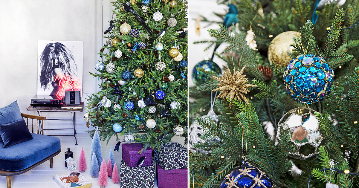 9 tips för hur du skapar en modern och rockig julgran