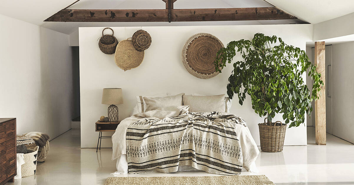 9 fina budgetköp för ett naturligt rustikt sovrum