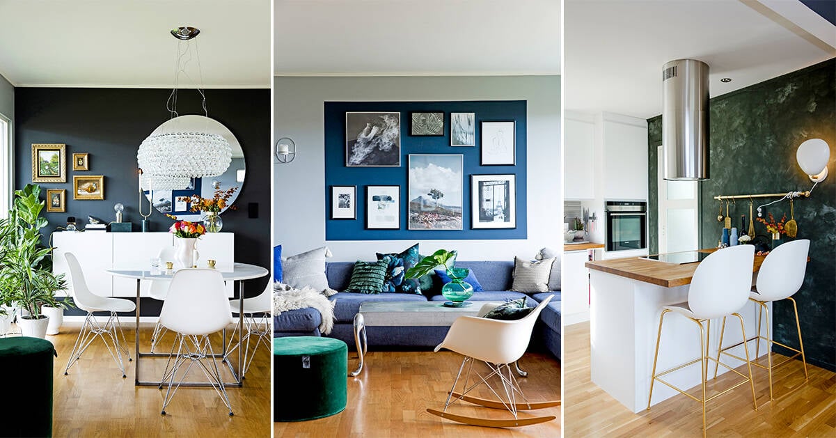 Här är hemmet som visar att det går att vara kreativ även på liten yta