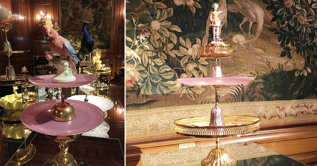 Inspireras av Charlotte som skapar konst av loppisfynd