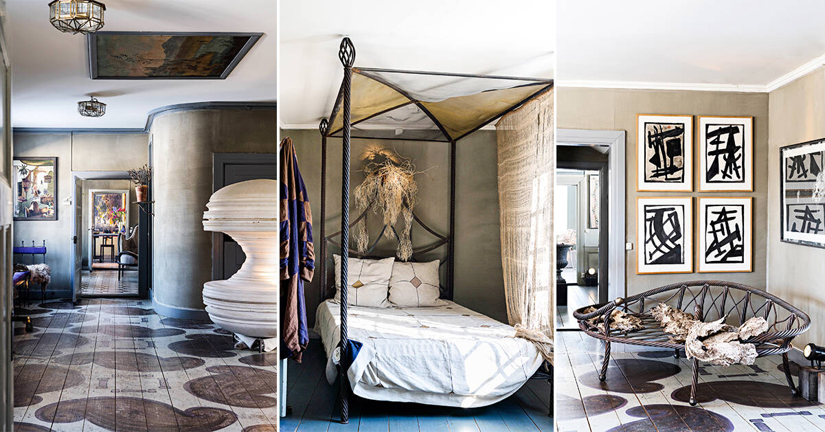 Låt dig inspireras av slottet som blev ett konstprojekt