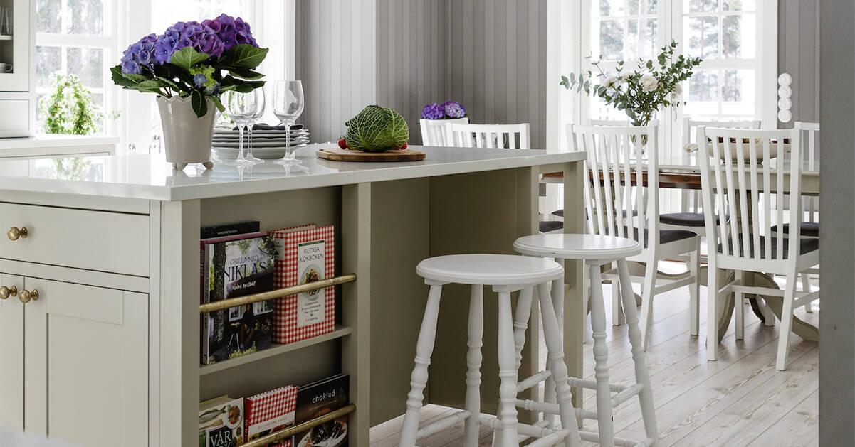 Så här bygger du finaste köksön med förvaring