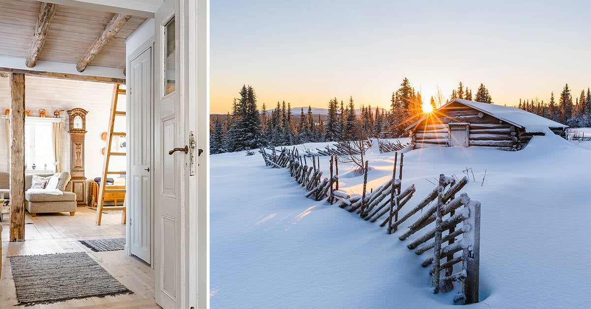 5 mysiga fjällstugor du kan få för 1 miljon