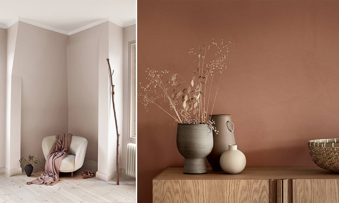 Så här stylar du ditt hem med årets trendfärger