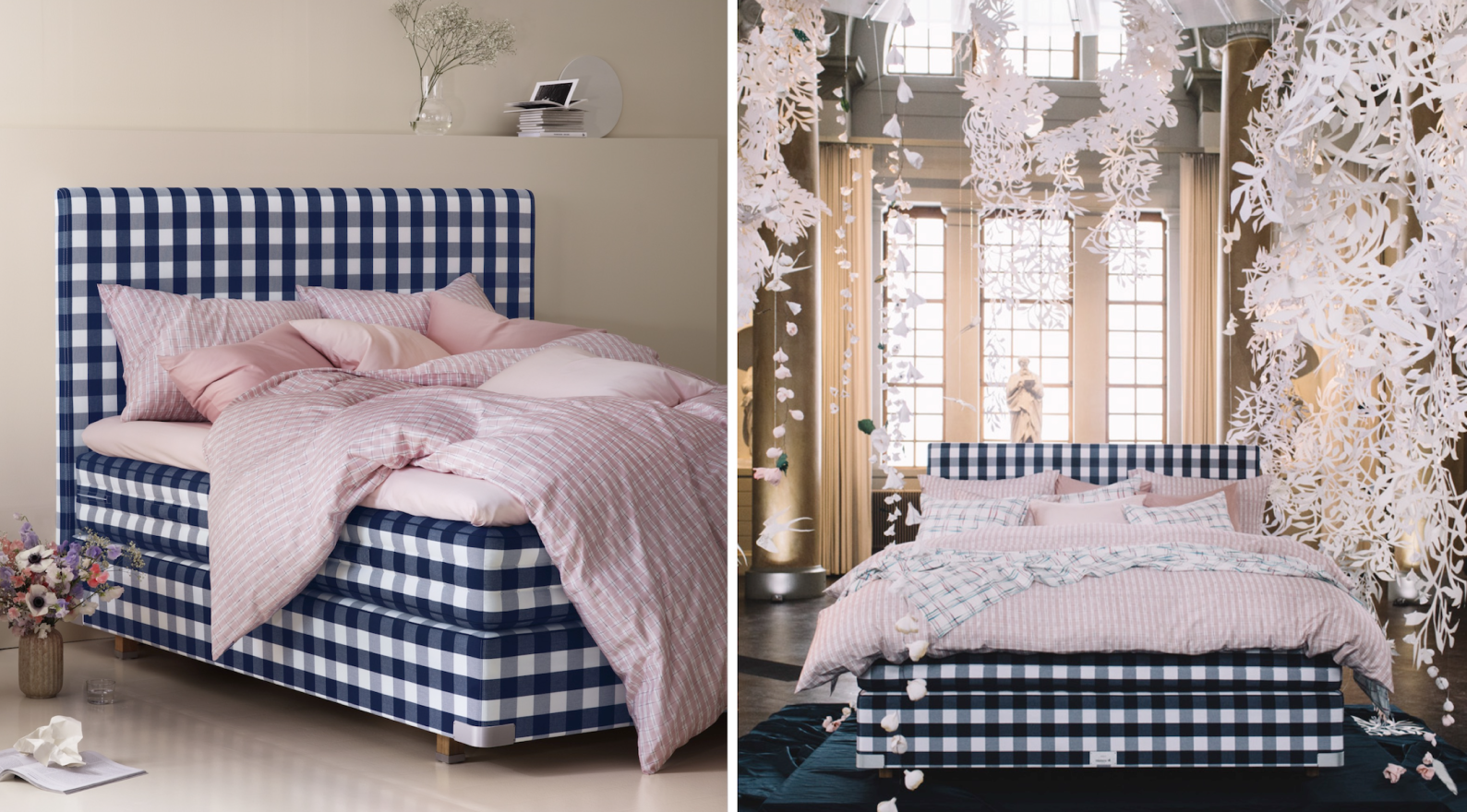 Bäddlinne med modekänsla