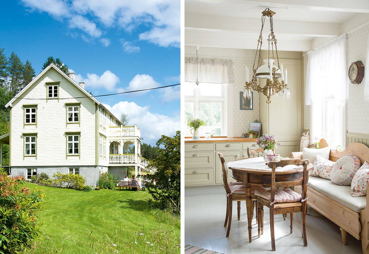 Så skapar du en hållbar lantlig inredning i sommarhuset