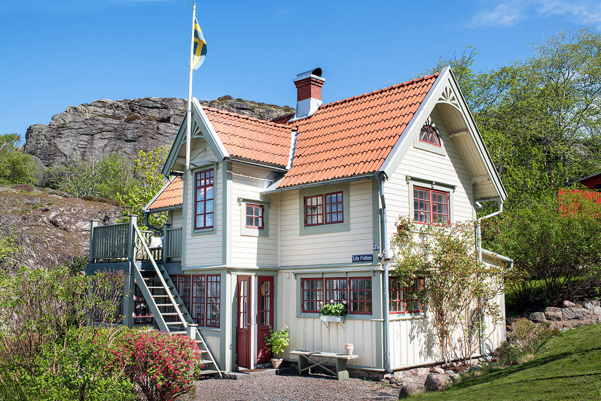 Mix av engelsk och fransk lantkänsla på Orust