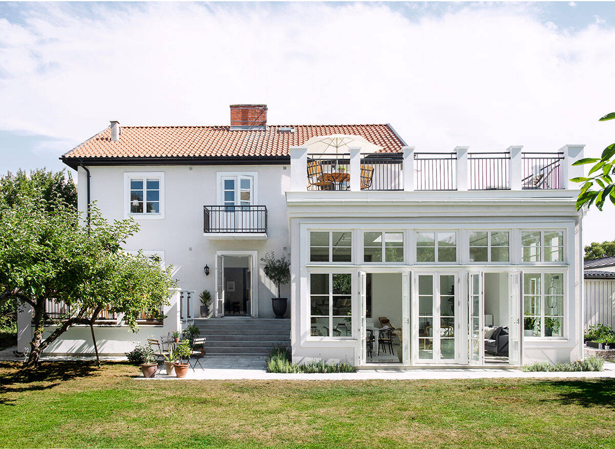 20-tals villa med rum för alla årstider – inredningstips