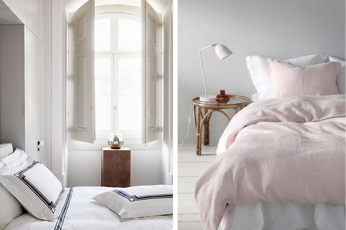 Svala sängkläder under varma sommarnätter