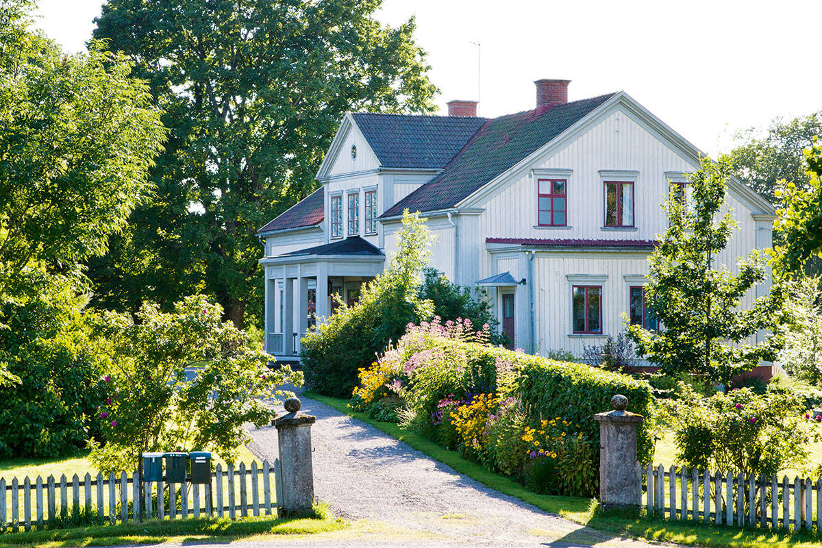Inspirerande perennfröjd vid prästgården