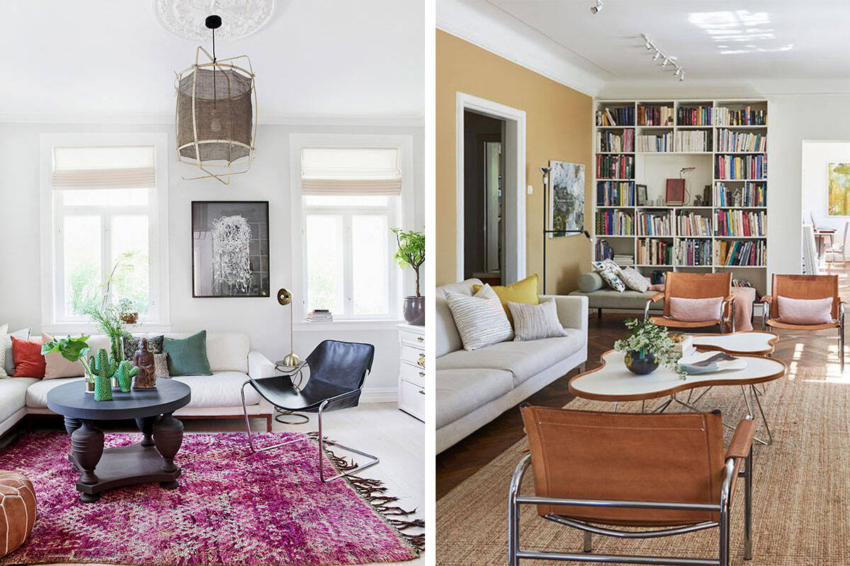 5 snygga vardagsrum i olika stilar – stylingtips