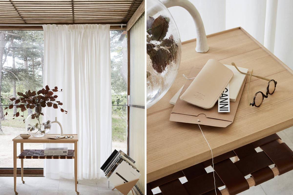 På höstbesök i Bruno Mathssons sommarhus