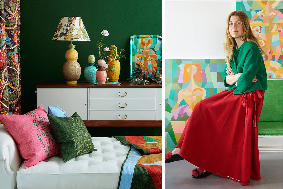 Liselotte Watkins designar kollektion för Svenskt Tenn