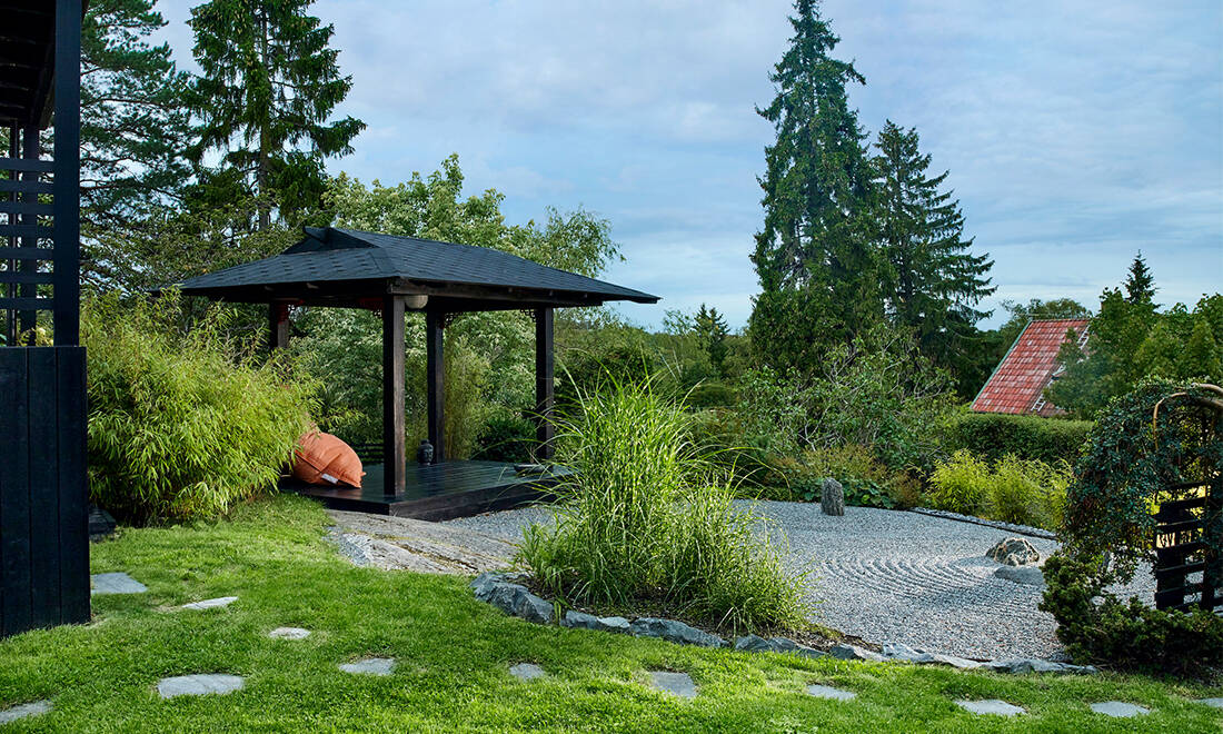 Så här bygger du en paviljong för lugn och återhämtning – i din trädgård