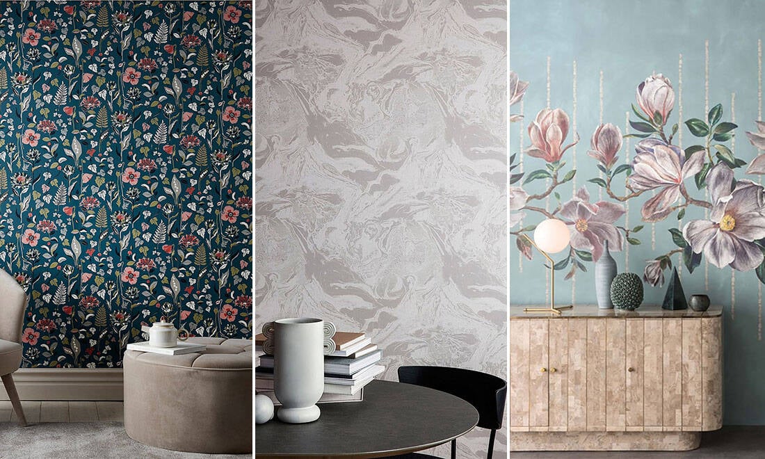 Trendspaning: Säsongens kreativa tapeter