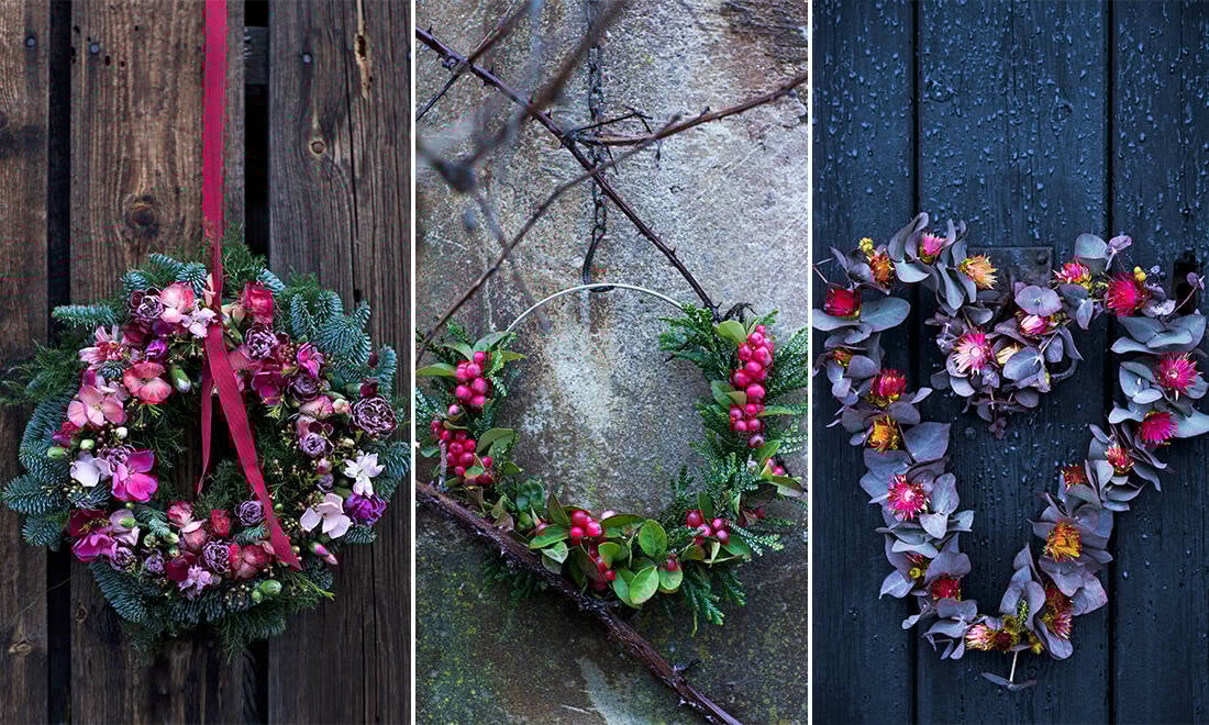 5 vackra kransar du lätt kan binda själv
