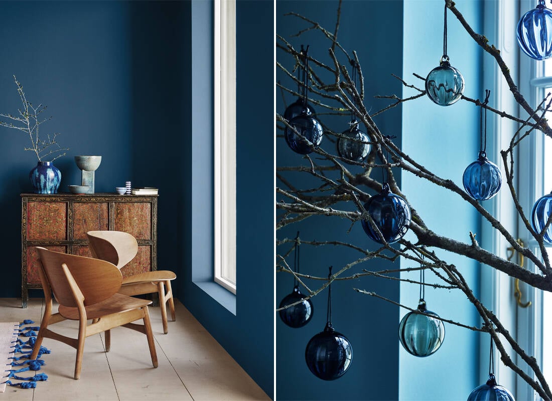 Så inreder du med årets färg – Classic Blue