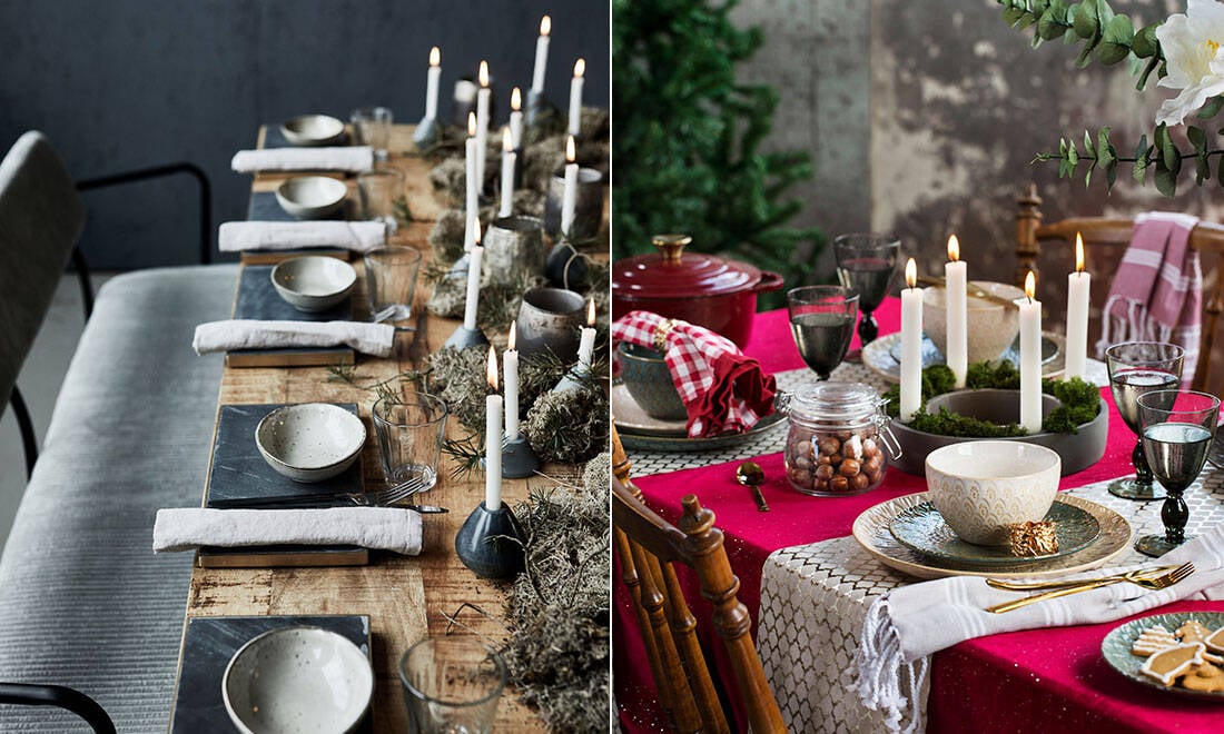 All inspiration du behöver för julens dukningar