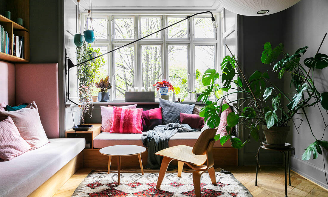 Så blev den pampiga paradvåningen ett praktiskt boende för bonusfamiljen