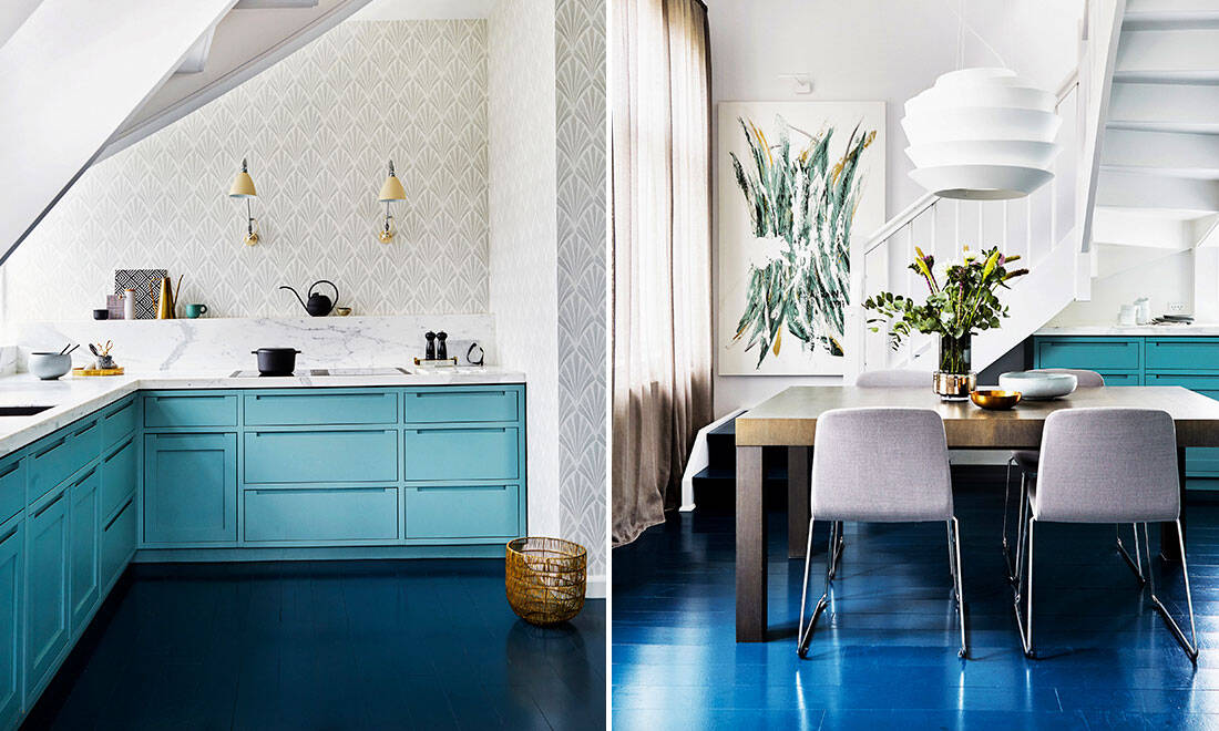 Så skapar du ett modernt kök i Art déco-stil