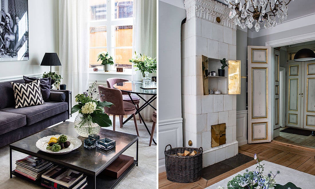 Vacker stilmix i Gamla stan – kika in