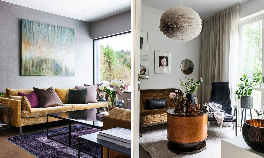 8 vackra vardagsrum att inspireras av