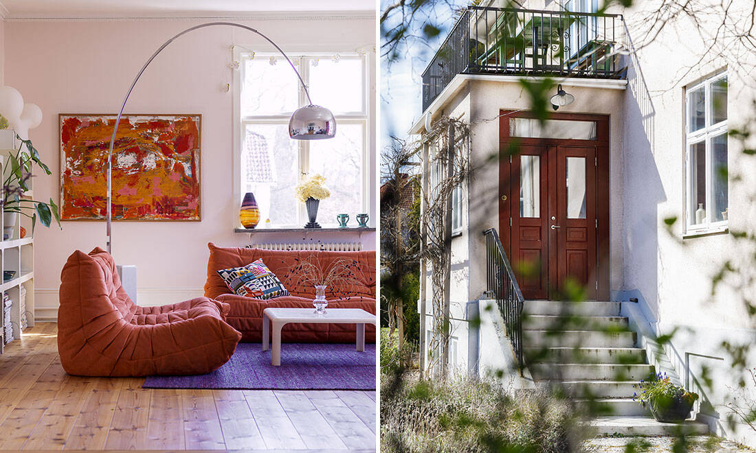 Personligt och lekfullt i 20-talsvillan