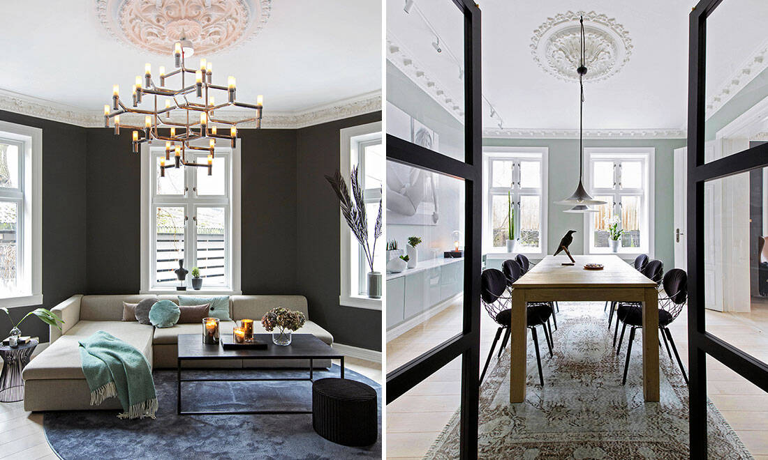 Mörka färgval och stilrena lösningar – kika in