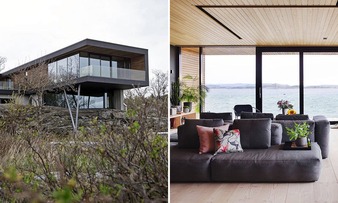 Huset är byggt där ingen skulle tro att någon kunde bo – kika in!