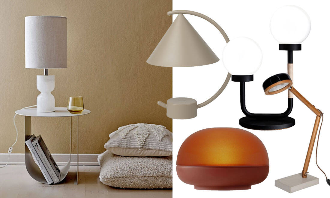 11 bordslampor som höjer stilfaktorn hemma