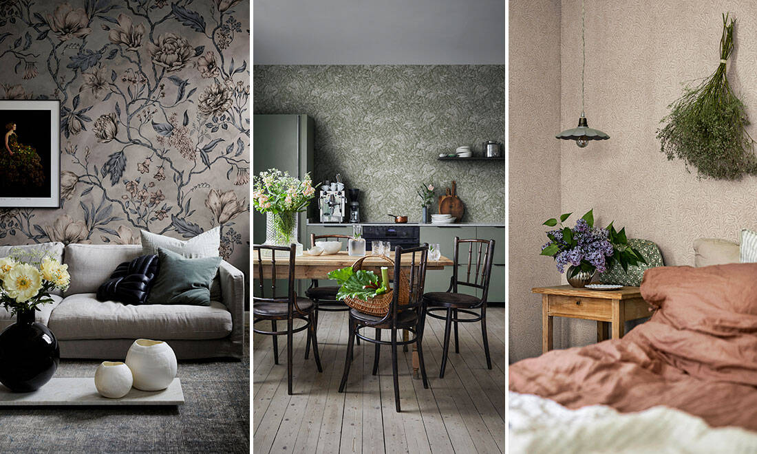 Hus & Hems stylist: Här är vårens vackraste tapeter
