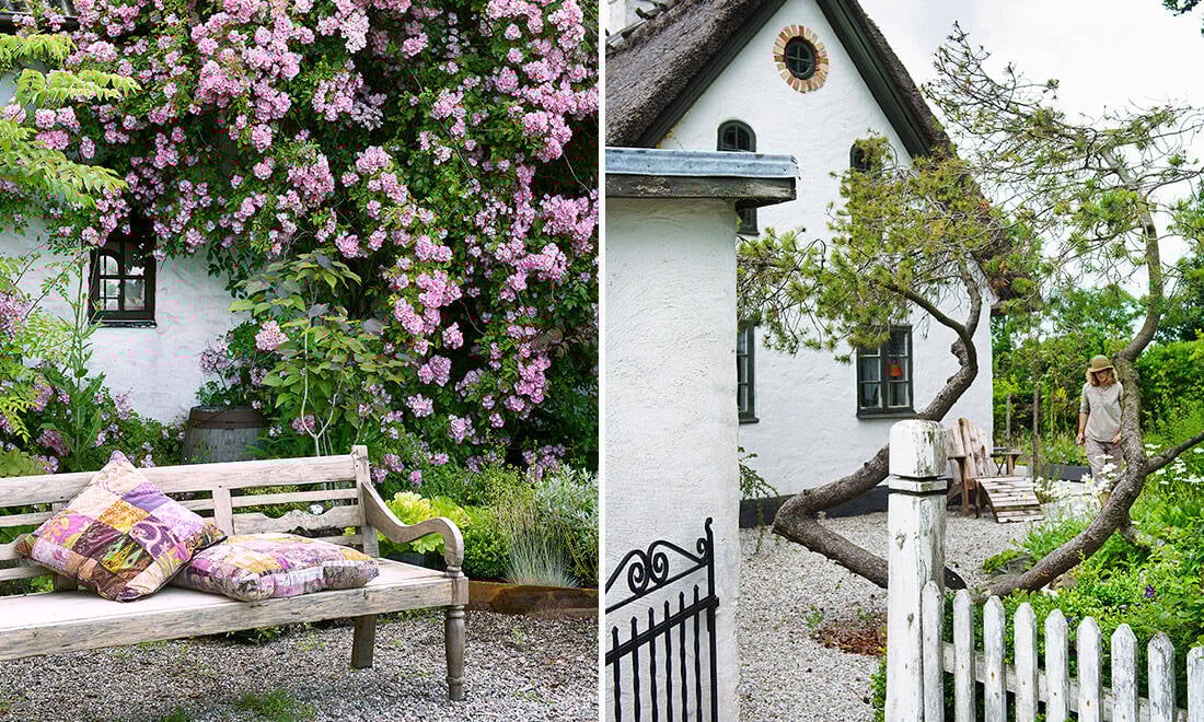 Inspireras av trädgårdsdesignerns lummiga idyll