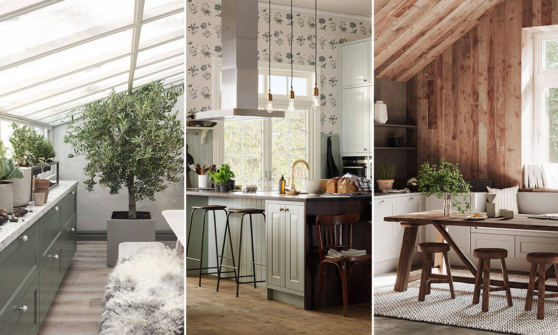 Lantligt och harmoniskt i köket – 5 fina tips