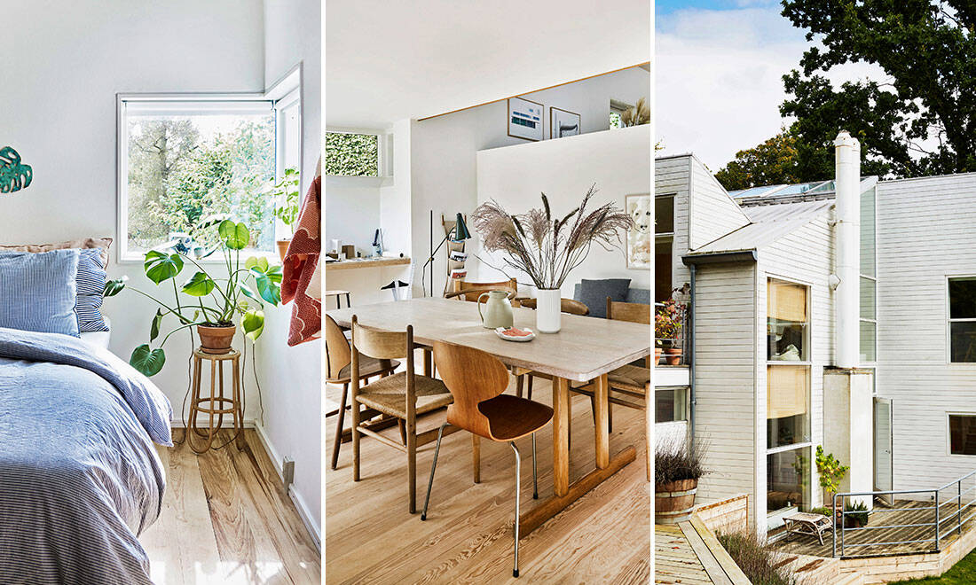 Skandinavisk minimalism i 80-talshuset