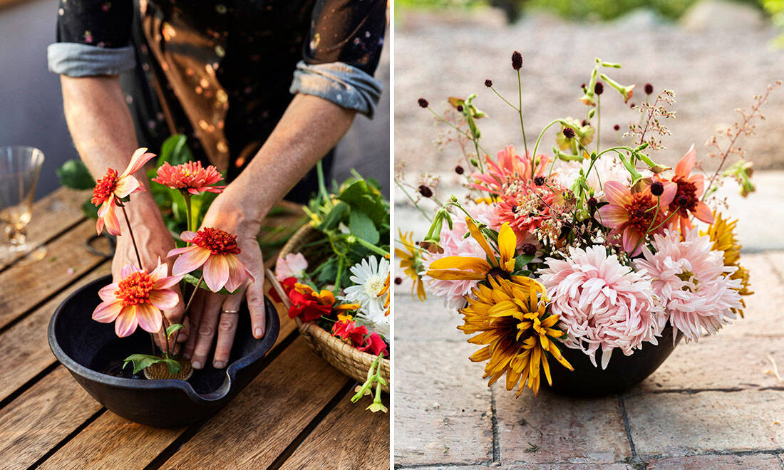 Trend: Så skapar du japanska blomsterarrangemang
