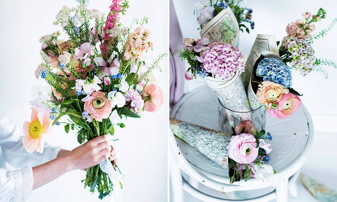Skapa vackra buketter – 7 fina tips