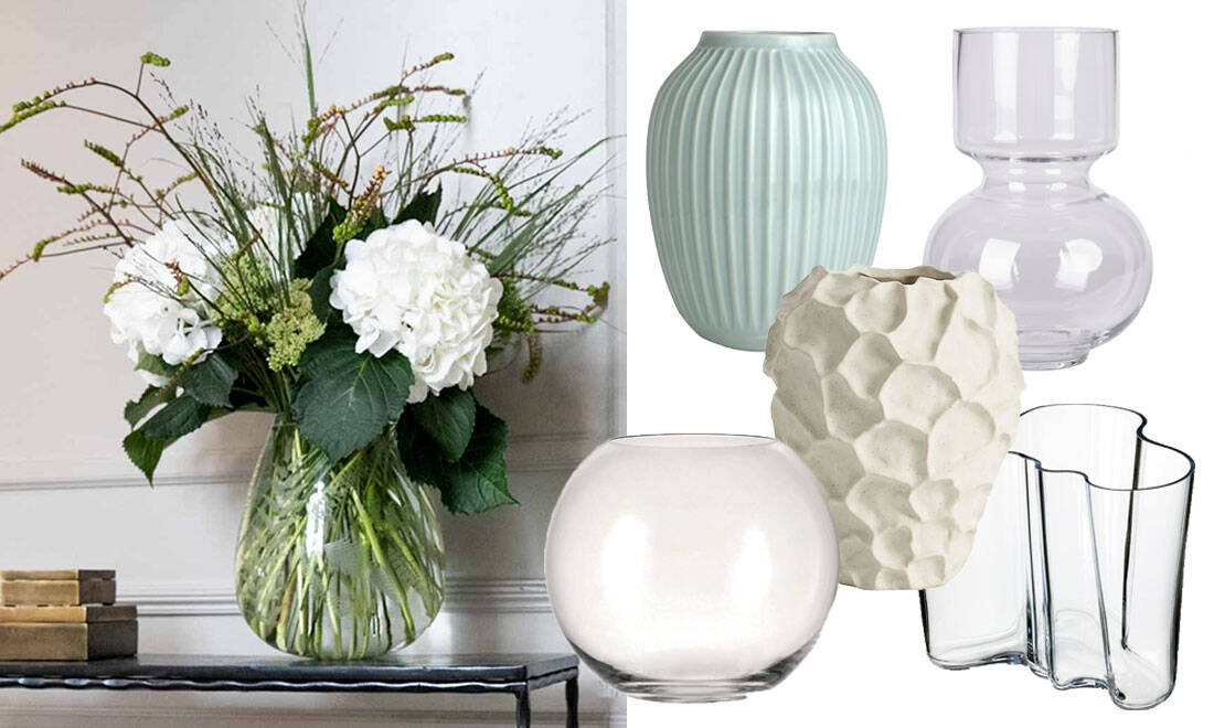 16 fina vaser till sommarens buketter – i butik just nu