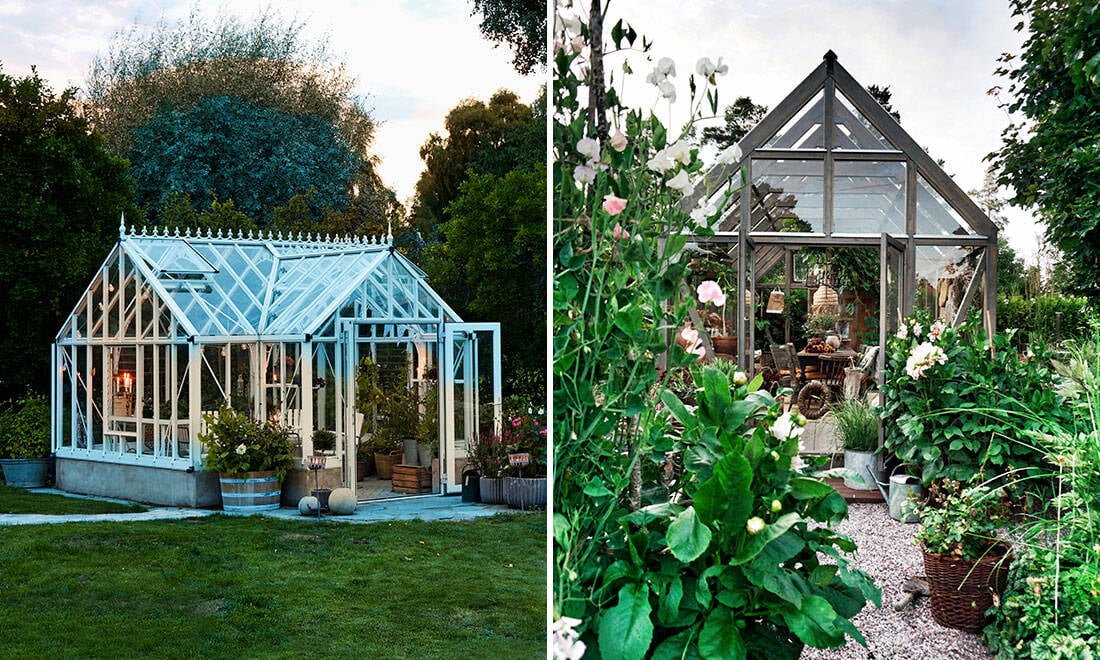 13 fantastiska växthus för en drömmigare sommar