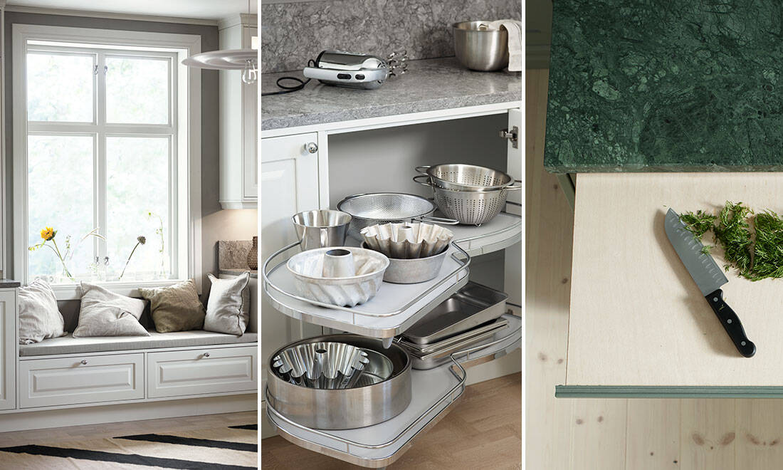 5 idéer för ett smartare och snyggare kök