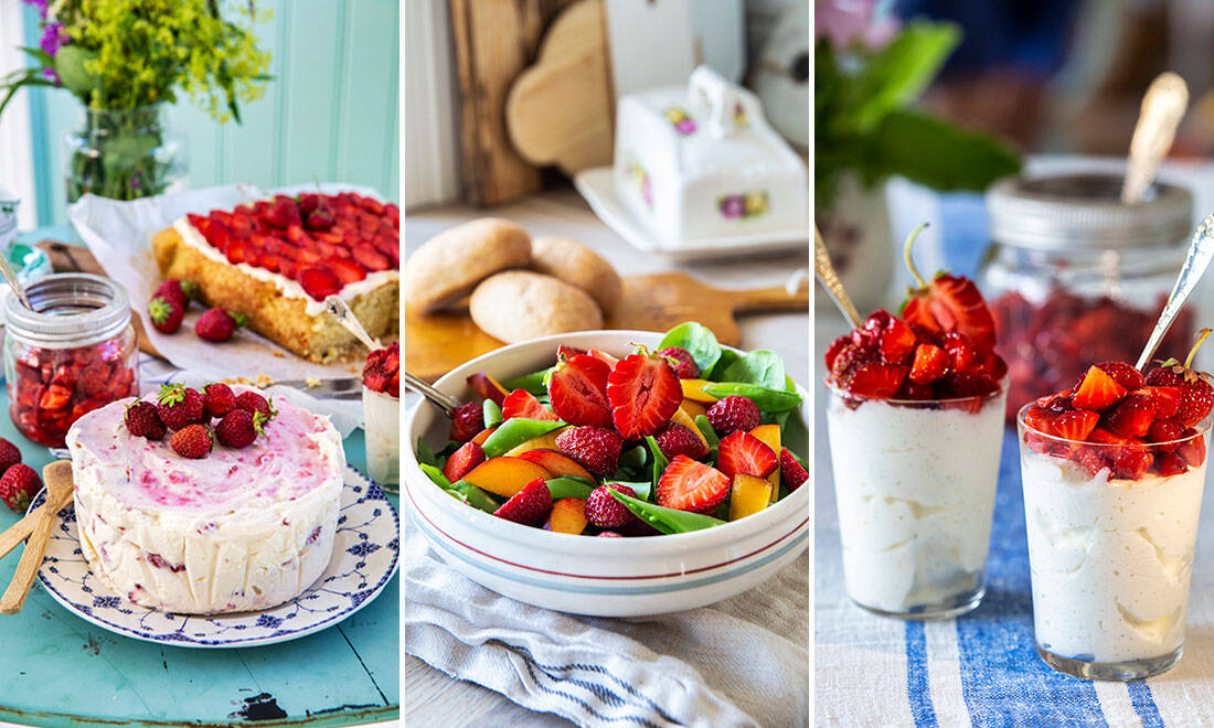 5 supergoda jordgubbsrecept till midsommar