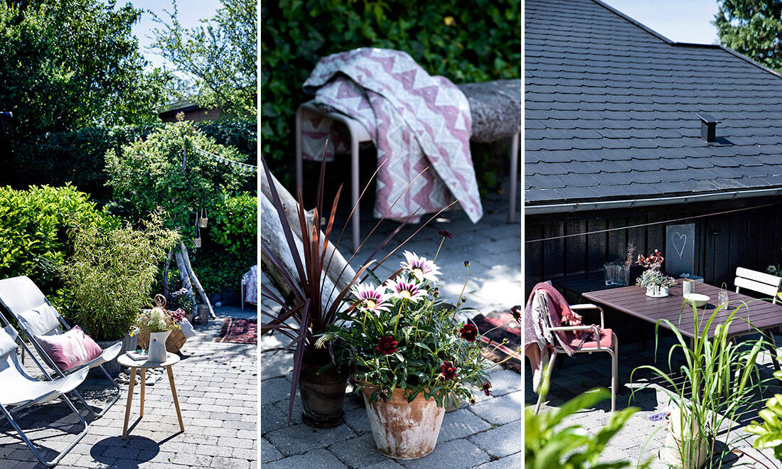 Så förvandlades trädgården till en stor och solig stenterrass